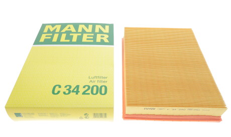 Фото 2 - Воздушный фильтр MANN C 34 200 (C34200)