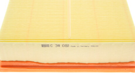 Фото 3 - Повітряний фільтр MANN C 38 002 (C38002)