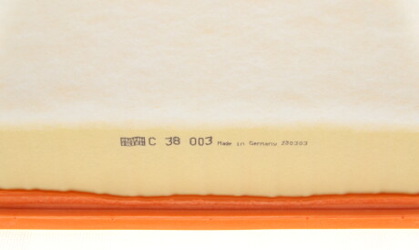 Фото 3 - Повітряний фільтр MANN C 38 003 (C38003)