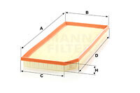 Фото 3 - Повітряний фільтр MANN C 41 002 (C41002)