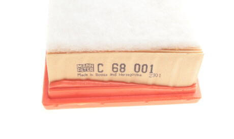 Фото 2 - Воздушный фильтр MANN C 68 001 (C68001)