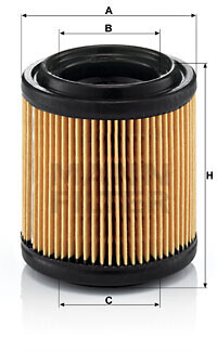 Фото 3 - Повітряний фільтр MANN C 710/1 (C7101)