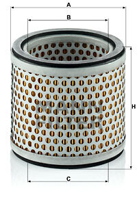 Фото 3 - Воздушный фильтр MANN C 914 (C914)
