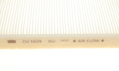 Фото 3 - Фільтр салону MANN CU 1629 (CU1629)