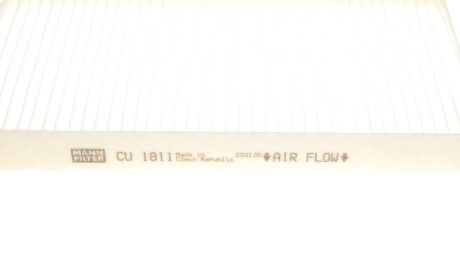 Фото 3 - Фильтр салона MANN CU 1811-2 (CU18112)