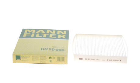 Фото 2 - Фільтр салону MANN CU 20 006 (CU20006)