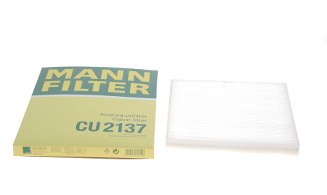 Фото 2 - Фильтр салона MANN CU 2137 (CU2137)