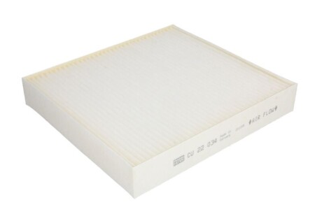 Фільтр салону фільтруючий елемент NISSAN QASHQAI III, X-TRAIL IV 1.3H/1.5H 04.21- - MANN CU22034