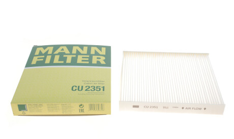 Фото 3 - Фільтр салону MANN CU 2351 (CU2351)