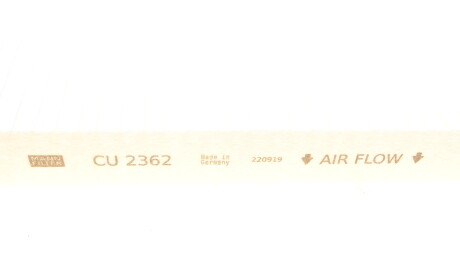 Фото 3 - Фільтр салону MANN CU 2362 (CU2362)