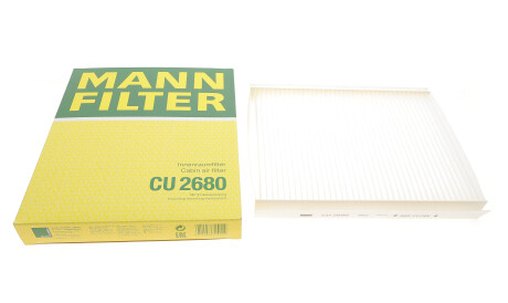 Фільтр салону -FILTER - MANN CU 2680