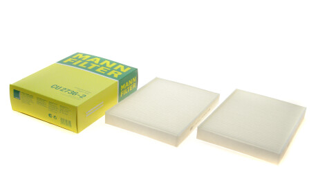 Фото 2 - Фільтр салону MANN CU 2736-2 (CU27362)