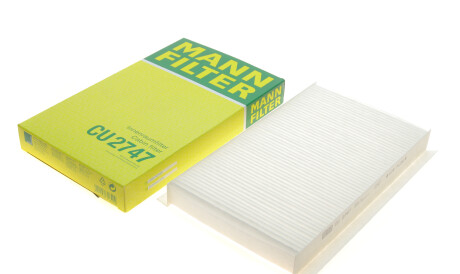 Фото 2 - Фільтр салону MANN CU 2747 (CU2747)