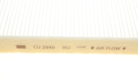 Фото 3 - Фільтр салону MANN CU 2940 (CU2940)