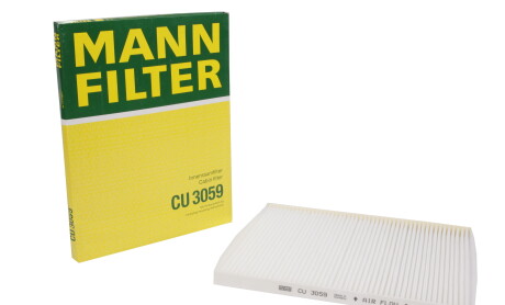 Фото 2 - Фільтр салону MANN CU 3059 (CU3059)