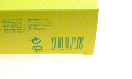 Фото 5 - Фільтр салону MANN CU 3124-2 (CU31242)