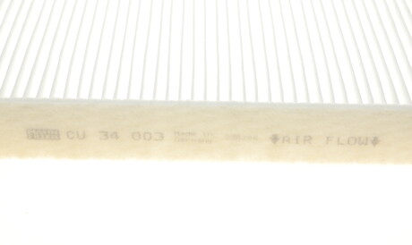 Фото 3 - Фильтр салона MANN CU 34 003 (CU34003)