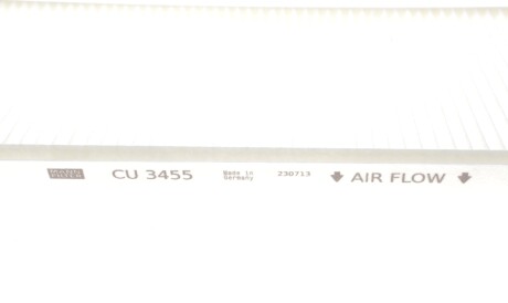Фото 2 - Фільтр салону MANN CU 3455 (CU3455)