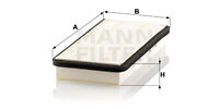 Фото 2 - Фильтр салона MANN CU3564