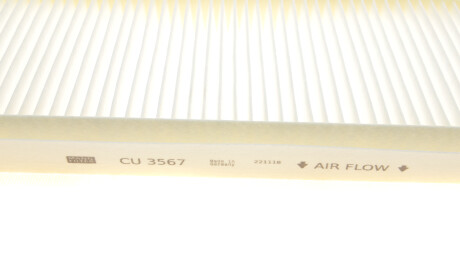 Фото 3 - Фільтр салону MANN CU 3567 (CU3567)