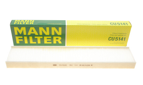 Фото 2 - Фільтр салону MANN CU 5141 (CU5141)