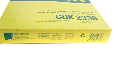 Фото 2 - Фільтр салону MANN CUK 2339 (CUK2339)