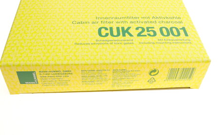 Фото 7 - Фільтр салону MANN CUK 25 001 (CUK25001)