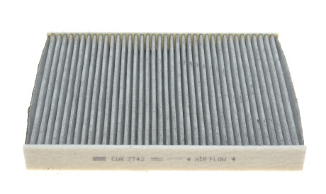 Фільтр салону Citroen C5 II/C6/Peugeot 407/407 Coupe 04- (вугільний) -FILTER - (9682603680, 647946, 647945) MANN CUK 2742