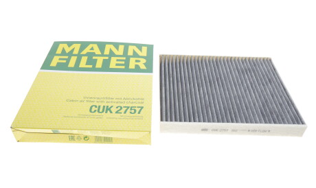 Фото 2 - Фільтр салону MANN CUK 2757 (CUK2757)