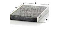 Фото 2 - Фільтр салону MANN CUK 2945