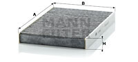 Фото 2 - Фільтр салону MANN CUK 2952 (CUK2952)