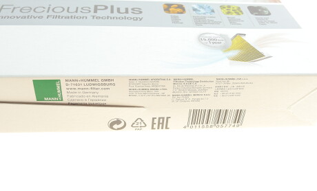 Фото 6 - Фільтр салону MANN FP 1919 (FP1919)