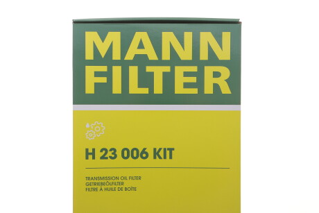 Фото 2 - Масляный фильтр АКПП MANN H 23 006 KIT