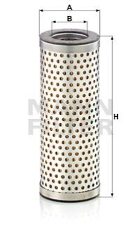 Гідравлічний фільтр (фільтруючий елемент) CASE IH 1000CK, 300 B, 320, 320 B, 400 B, 420, 420 B, 480 B, 4140, 530, 580, 580 CKB, 580 F, 580 G, 680, 850, 850 B, 850 C, 850 D, 855 C, 855 D, 930, W3 - MANN H 6004