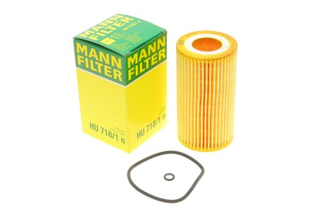 Фільтр масляний -FILTER - (90544191, 5650319, 9117321) MANN HU 718/1 N