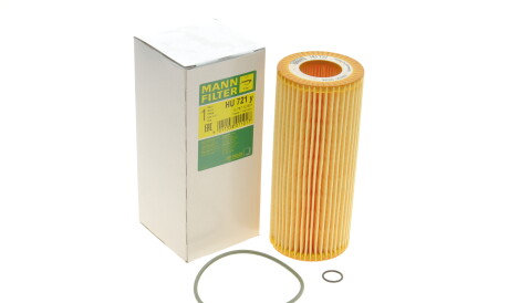 Фото 2 - Масляний фільтр АКПП MANN HU 721 Y (HU721Y)