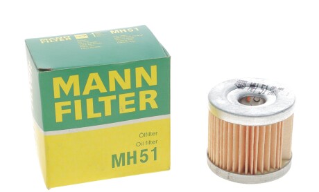 Фото 3 - Масляный фильтр MANN MH 51