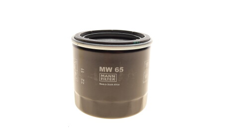 Фото 3 - Масляний фільтр MANN MW 65 (MW65)