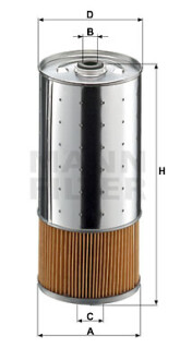 Фото 3 - Масляний фільтр MANN PF 1055/1 N