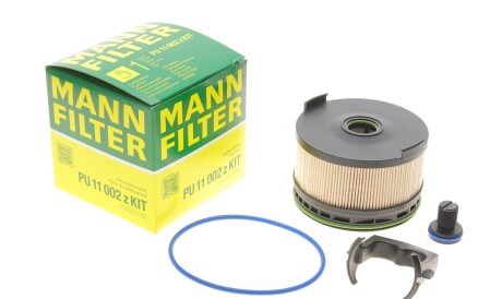 Фільтр паливний - Mercedes C-class (W205) E-class (S213) 1.5D-2.0DH OM654 608 16- - MANN PU 11 002 Z KIT