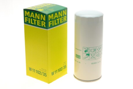 Фільтр масляний -FILTER - (21170569, 21707134, 3130936) MANN W 11 102/35