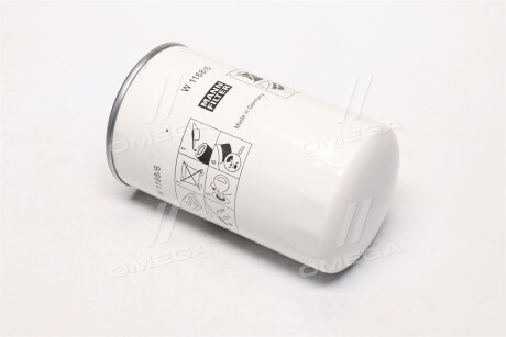 Фото 3 - Масляний фільтр MANN W 1168/6