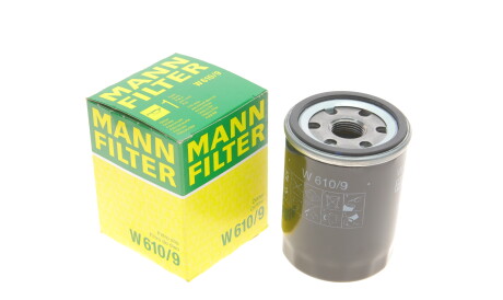 Фільтр масляний -FILTER - MANN W 610/9