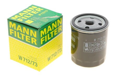 Масляный фильтр -FILTER - MANN W 712/73