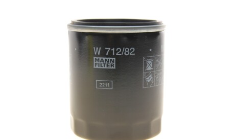 Фото 2 - Масляний фільтр MANN W 712/82 (W71282)