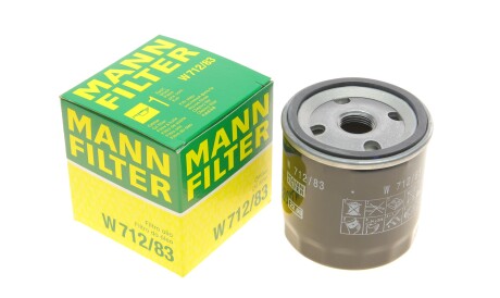 Фільтр масляний -FILTER - MANN W 712/83