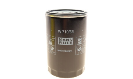 Фото 3 - Масляний фільтр MANN W 719/36 (W71936)