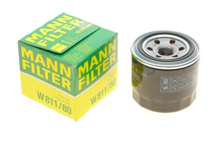 Фільтр масляний -FILTER - MANN W 811/80