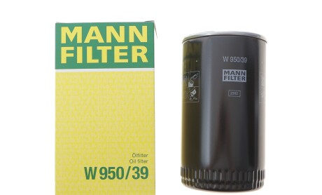 Фото 2 - Масляный фильтр MANN W 950/39 (W95039)