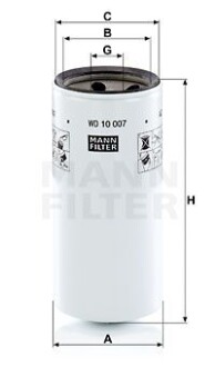 Фільтр гідравлічний - MANN WD10007